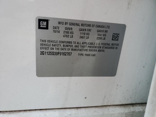 2015 CHEVROLET IMPALA LT - 2G1125S39F9162767