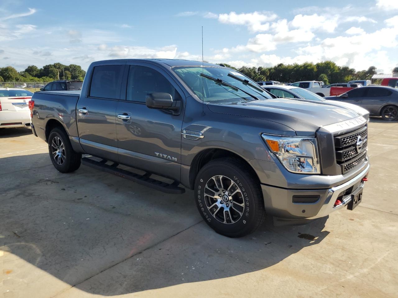 Lot #2988137994 2021 NISSAN TITAN SV