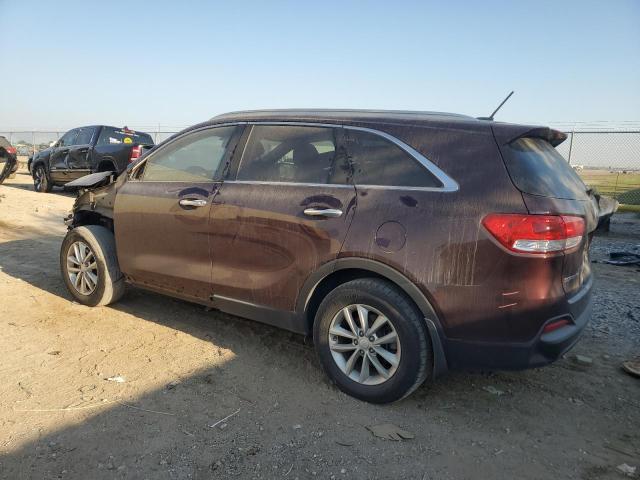 KIA SORENTO LX 2016 burgundy  gas 5XYPG4A37GG125589 photo #3