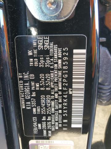 2023 KIA SORENTO SX - 5XYRK4LF2PG185925