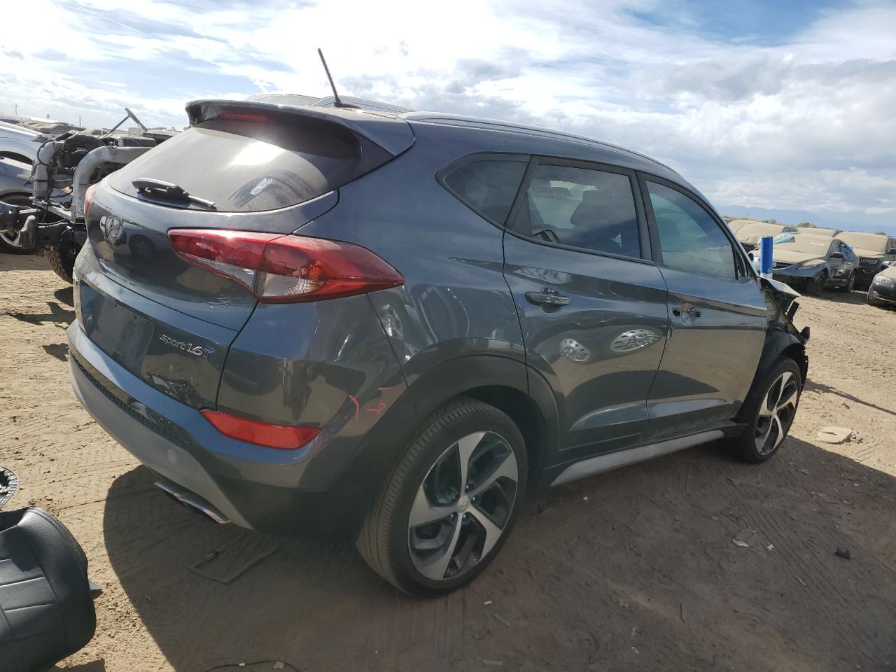 Lot #3028544930 2017 HYUNDAI TUCSON LIM