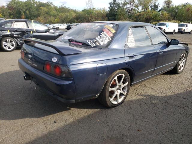 NISSAN SKYLINE 1989 blue   HNR32002973 photo #4