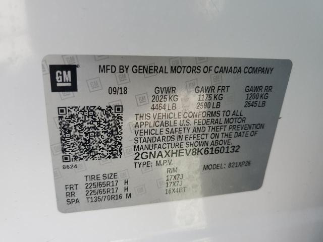 2019 CHEVROLET EQUINOX LS - 2GNAXHEV8K6160132