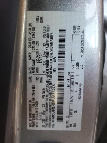 2023 FORD ESCAPE ACT - 1FMCU9GN8PUA53275