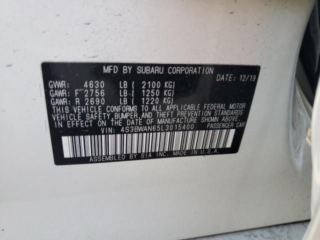2020 SUBARU LEGACY LIM - 4S3BWAN65L3015400