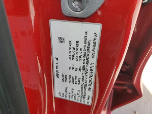 2023 TESLA MODEL 3 - 5YJ3E1EA5PF457114