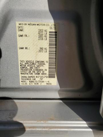 VIN 1N4AL3AP6FC473570 2015 NISSAN ALTIMA no.12