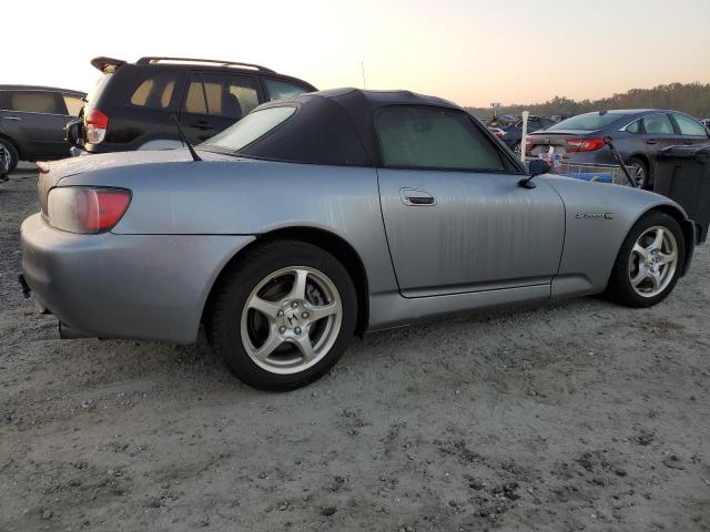 HONDA S2000 2000 gray converti gas JHMAP1142YT000291 photo #4