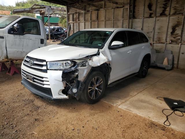 TOYOTA HIGHLANDER 2017 white  gas 5TDZZRFH4HS228607 photo #1