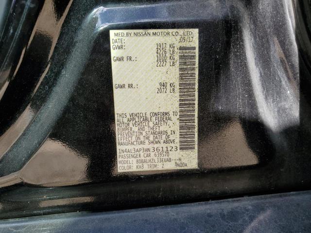 2017 NISSAN ALTIMA 2.5 - 1N4AL3AP3HN361123