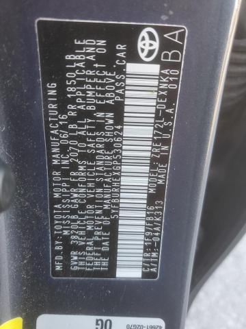 2016 TOYOTA COROLLA L - 5YFBURHEXGP530624