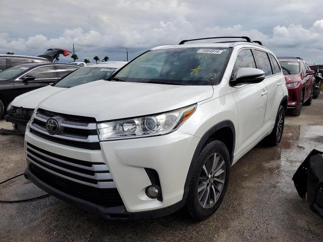 VIN 5TDKZRFH7JS281633 2018 Toyota Highlander, SE no.1