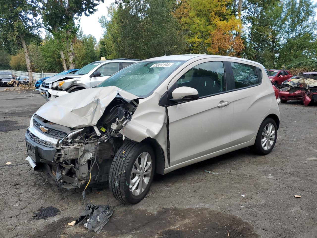 KL8CD6SA8MC749572 CHEVROLET SPARK 1LT 2021