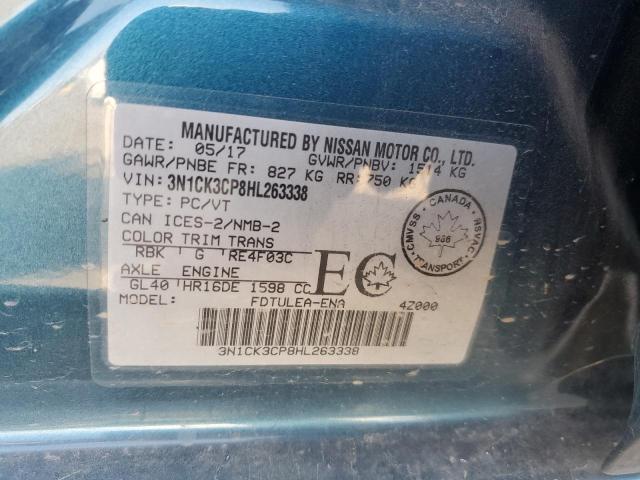 2017 NISSAN MICRA - 3N1CK3CP8HL263338