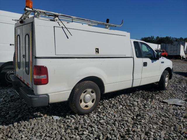 FORD F150 2008 white  gas 1FTRF12248KD97237 photo #4