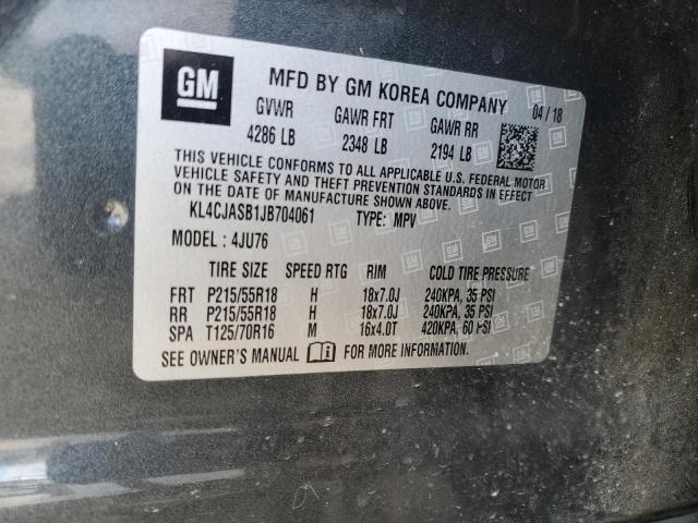 2018 BUICK ENCORE PRE - KL4CJASB1JB704061
