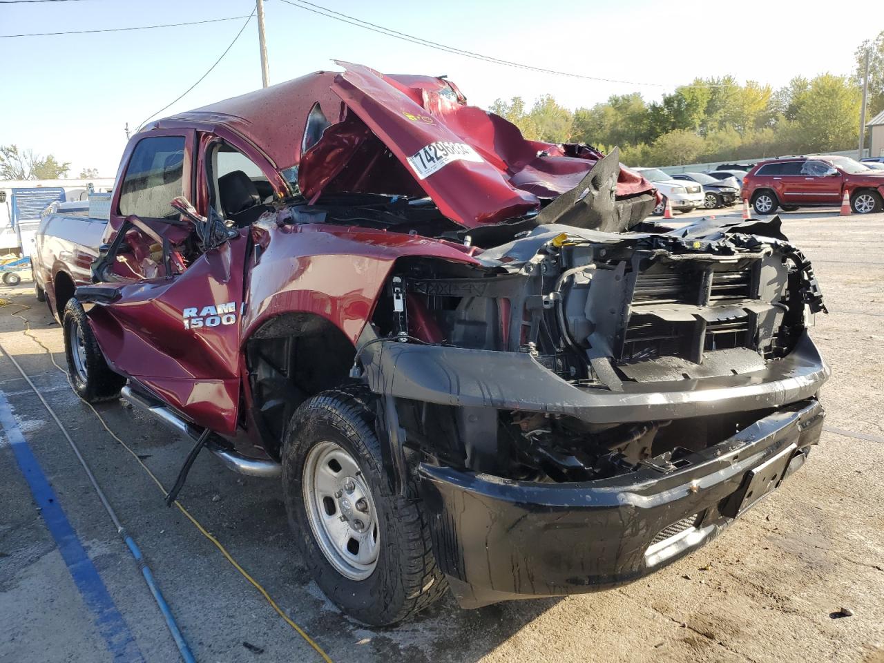 Lot #3029373688 2017 RAM 1500 ST