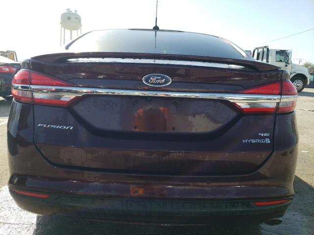 VIN 3FA6P0LU9HR310699 2017 Ford Fusion, Se Hybrid no.6