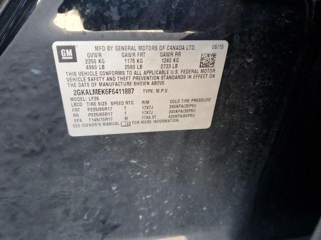 2015 GMC TERRAIN SL - 2GKALMEK6F6411887