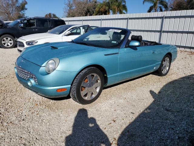 FORD THUNDERBIR 2002 turquoise  gas 1FAHP60A62Y114525 photo #1