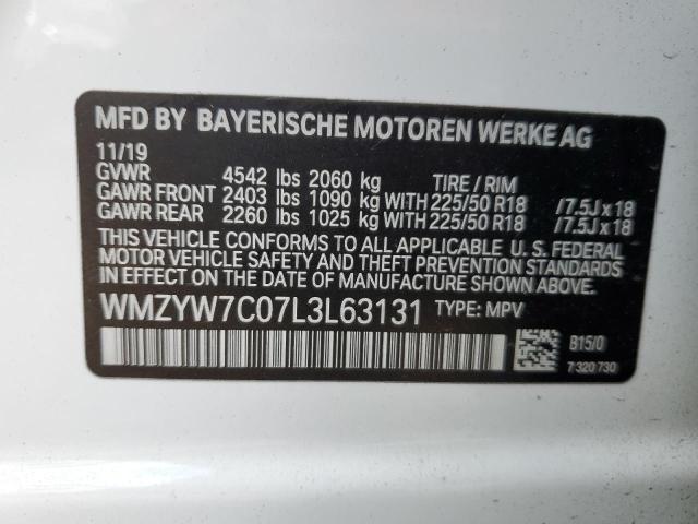 2020 MINI COOPER S C - WMZYW7C07L3L63131