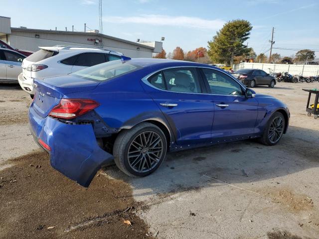 GENESIS G70 ADVANC 2019 blue  gas KMTG64LA5KU036272 photo #4