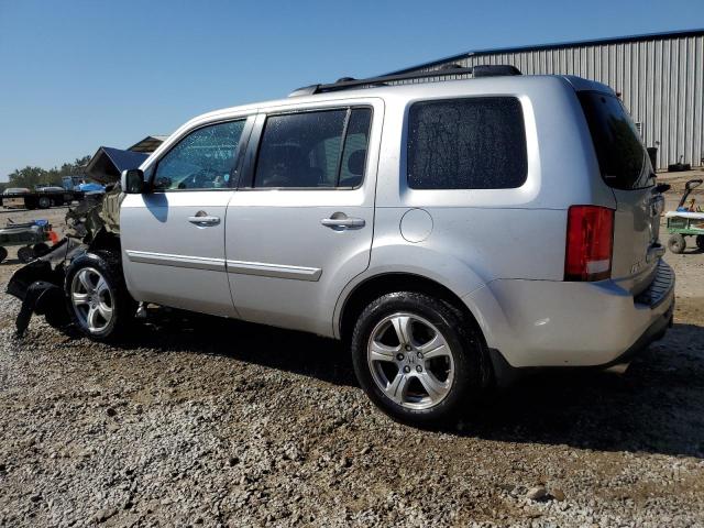 HONDA PILOT EXL 2012 silver  gas 5FNYF3H58CB023552 photo #3