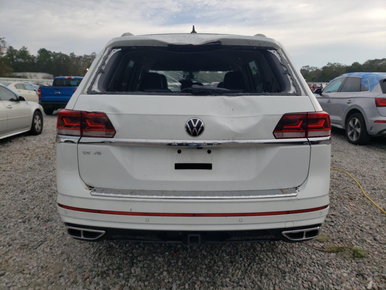 Lot #2936029508 2021 VOLKSWAGEN ATLAS SE