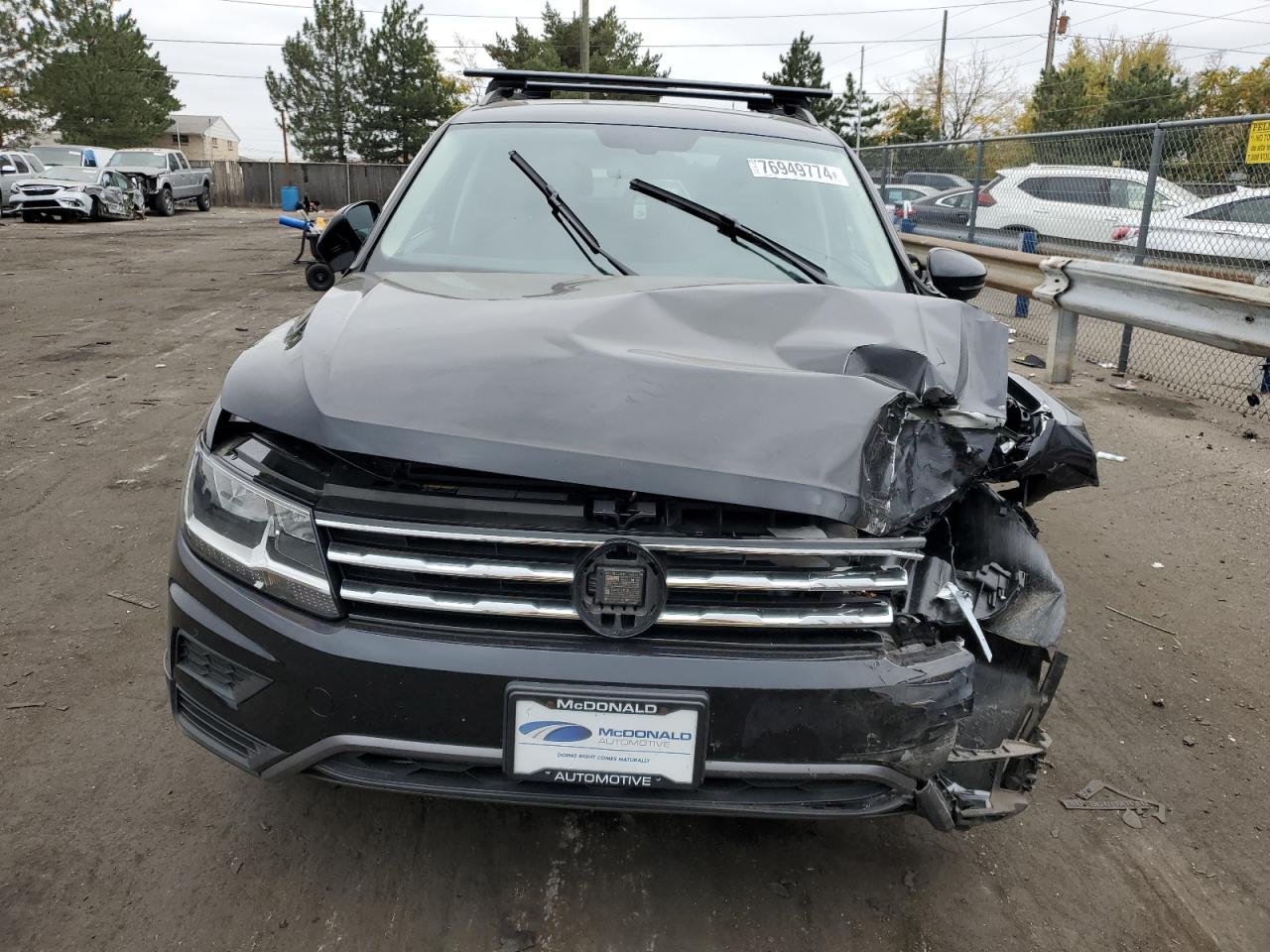 Lot #2928867716 2021 VOLKSWAGEN TIGUAN SE