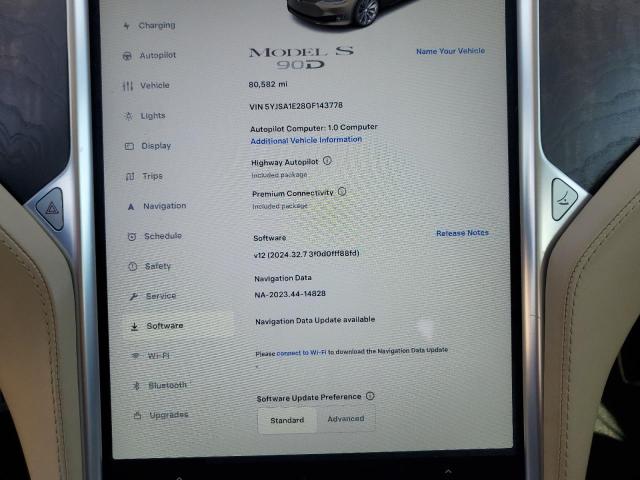 2016 TESLA MODEL S - 5YJSA1E28GF143778