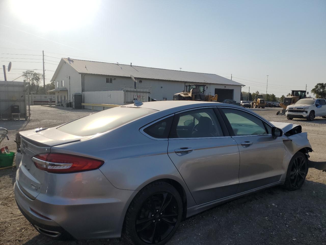 Lot #2955276608 2020 FORD FUSION TIT