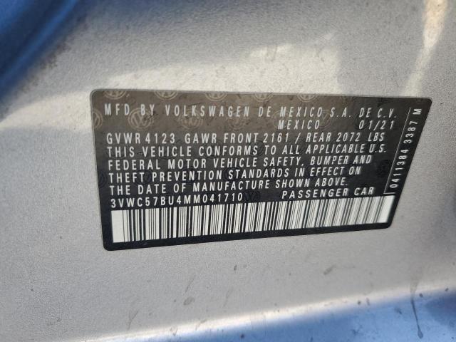 2021 VOLKSWAGEN JETTA S - 3VWC57BU4MM041710