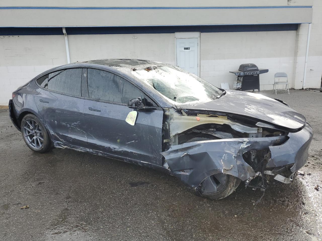 Lot #2967684360 2022 TESLA MODEL 3