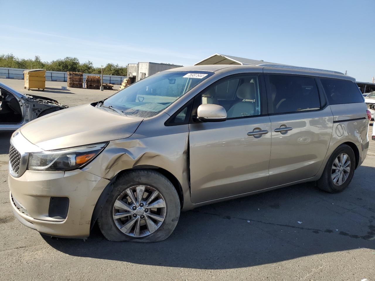 Lot #3024133801 2015 KIA SEDONA LX