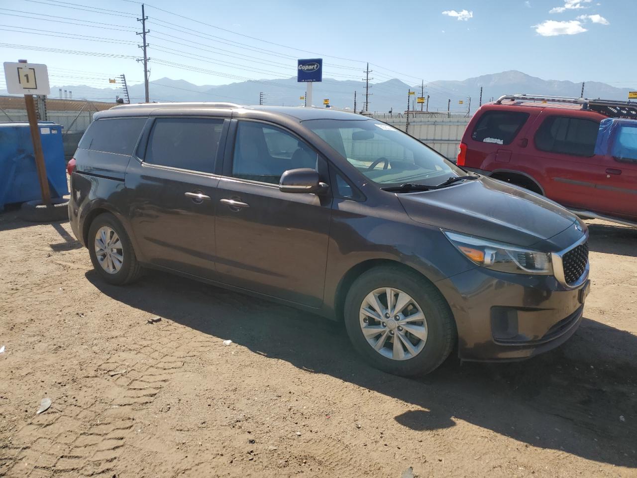 Lot #2896172461 2015 KIA SEDONA LX