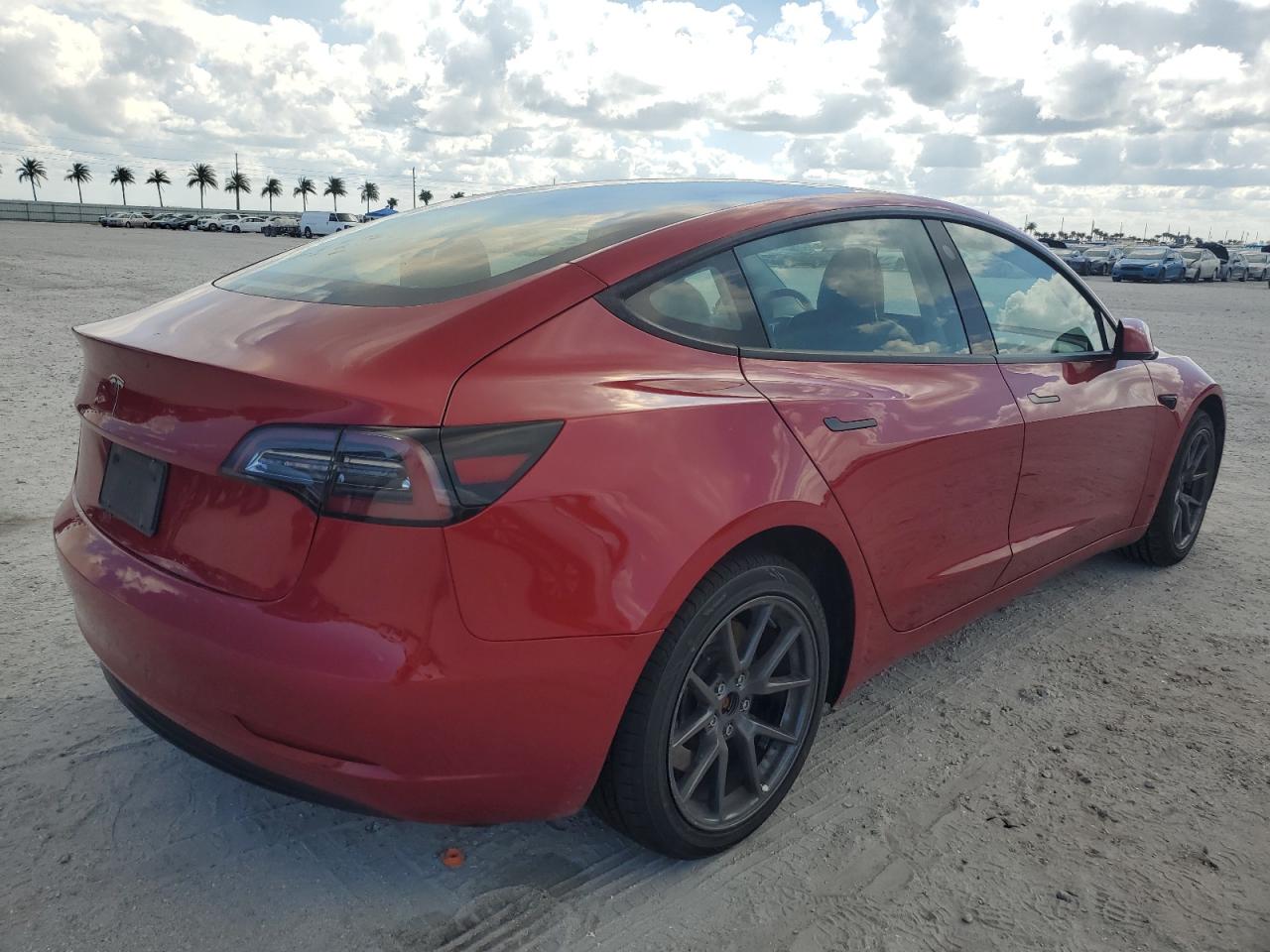 Lot #3028506936 2023 TESLA MODEL 3