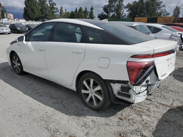 TOYOTA MIRAI 2017 white sedan 4d hydrogen fuel cell JTDBVRBD8HA003619 photo #3