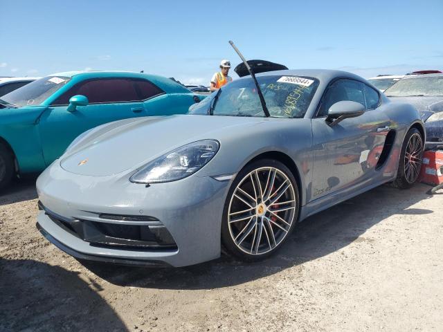 PORSCHE CAYMAN GTS 2024 gray  gas WP0AD2A85RK269945 photo #1