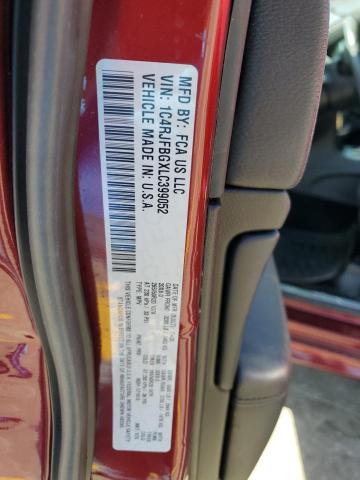 2020 JEEP GRAND CHER - 1C4RJFBGXLC399052