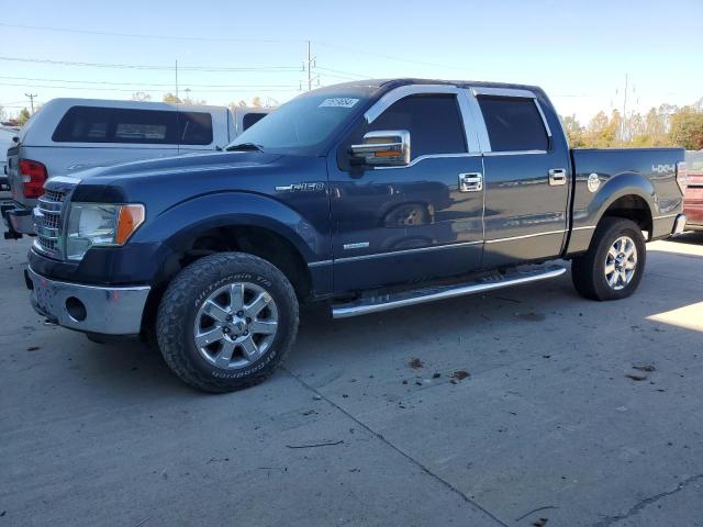 FORD F150 SUPER 2014 blue  gas 1FTFW1ET6EKF71506 photo #1