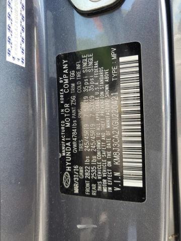 2016 HYUNDAI TUCSON LIM - KM8J3CA2XGU220421