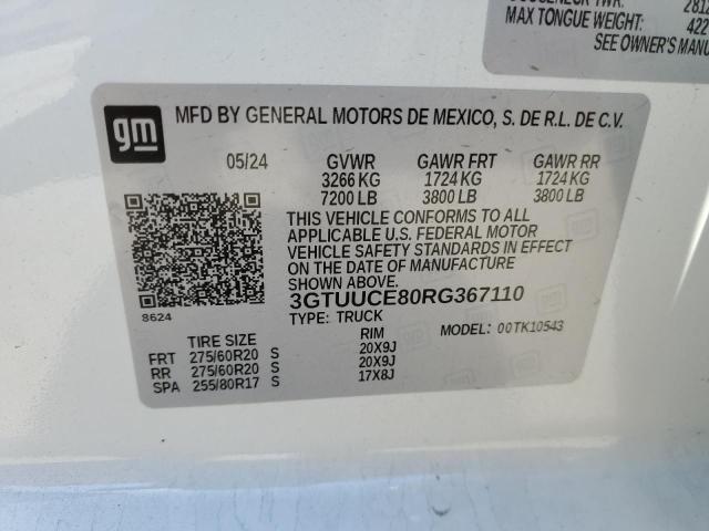 2024 GMC SIERRA K15 3GTUUCE80RG367110