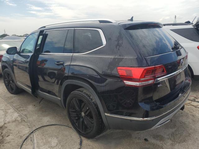 VOLKSWAGEN ATLAS SEL 2019 black  gas 1V2NR2CAXKC517964 photo #3