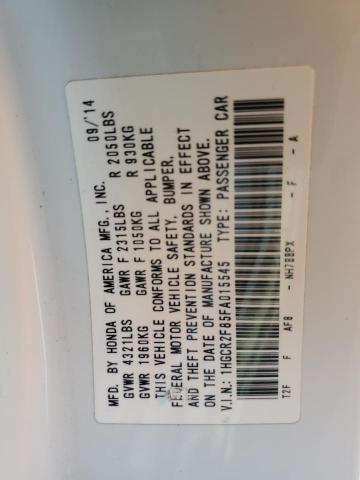 2015 HONDA ACCORD EXL - 1HGCR2F85FA015545