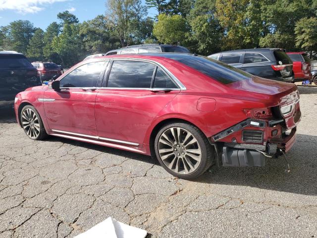 LINCOLN CONTINENTA 2017 burgundy  gas 1LN6L9RP3H5637464 photo #3