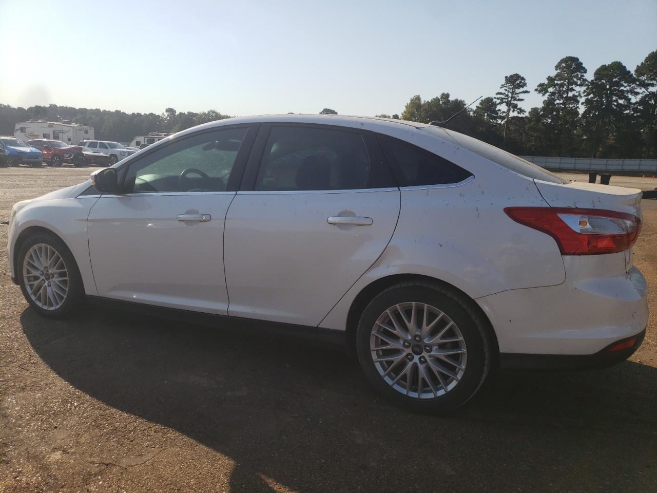 FORD FOCUS SEL 2012 white  gas 1FAHP3H22CL402987 photo #3