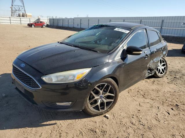 FORD FOCUS SE 2016 black  gas 1FADP3F22GL268053 photo #1