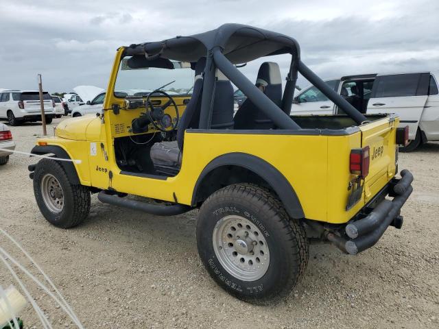 JEEP JEEP CJ7 1983 yellow  gas 1JCCM87AXDT028695 photo #3