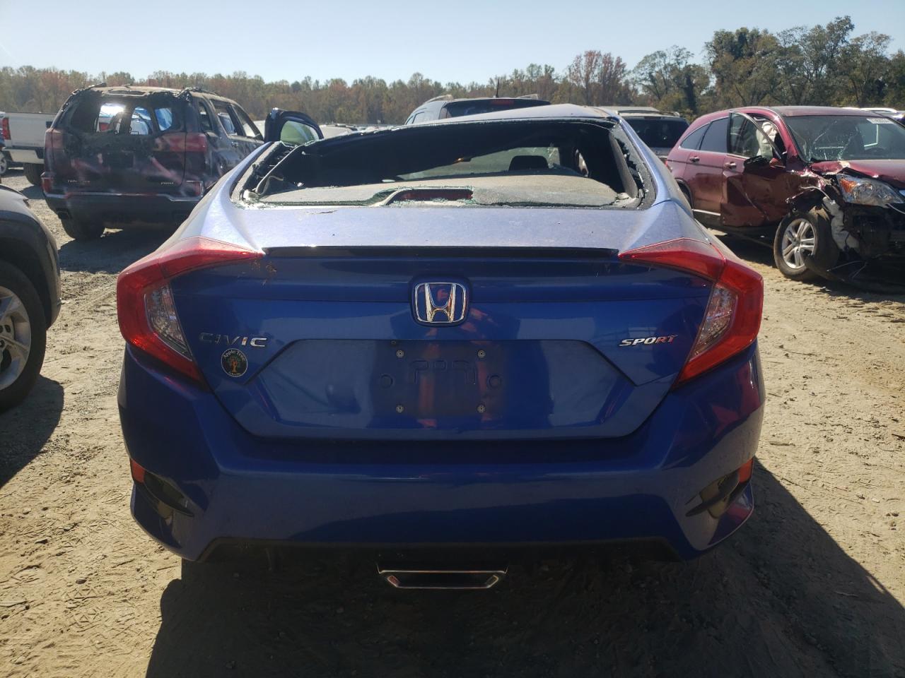 Lot #2974594452 2019 HONDA CIVIC SPOR