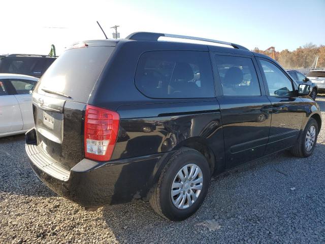 KIA SEDONA LX 2012 black  gas KNDMG4C77C6479841 photo #4